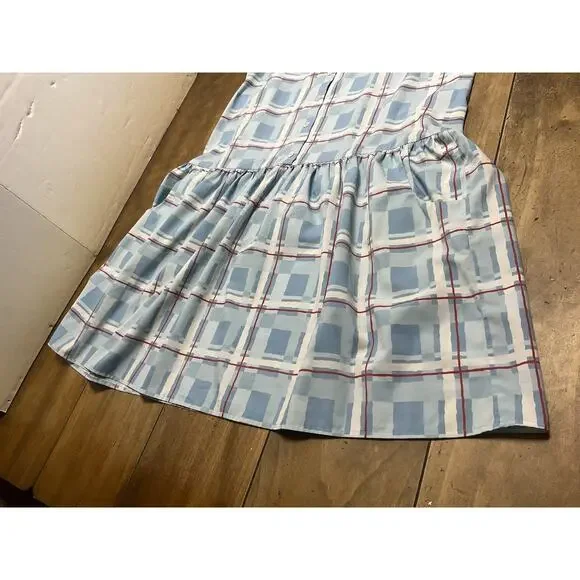 Tuckernuck Westport Trellis Sleeveless Hayes Shirt Dress Size Small - Picture 5 of 10